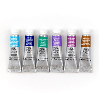 Aquarela Winsor & Newton Profissional C/6 Tubos Edição Granulation Collection