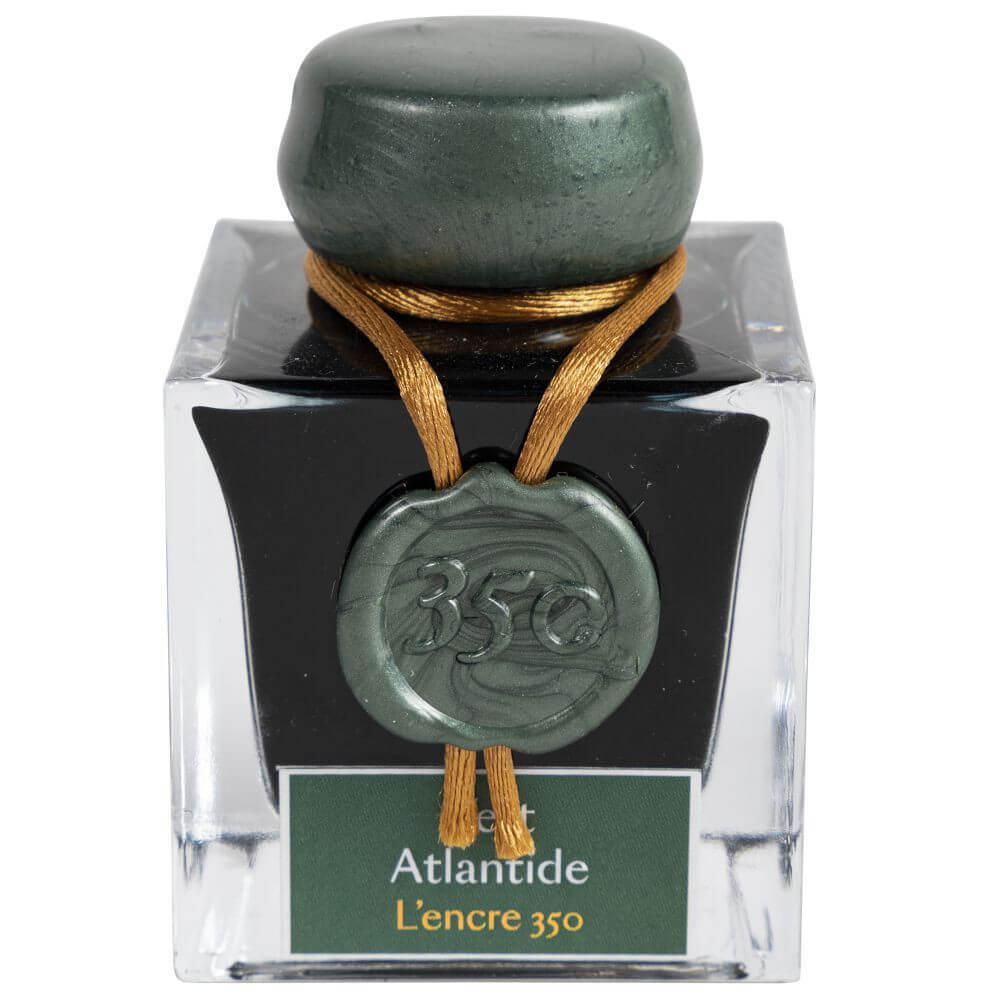 Tinta Para Caneta Tinteiro Herbin 350 50ml Vert Atlantide