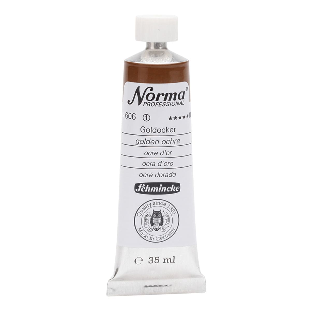 Tinta Óleo Schmincke Norma 35ml S1 606 Golden Ochre