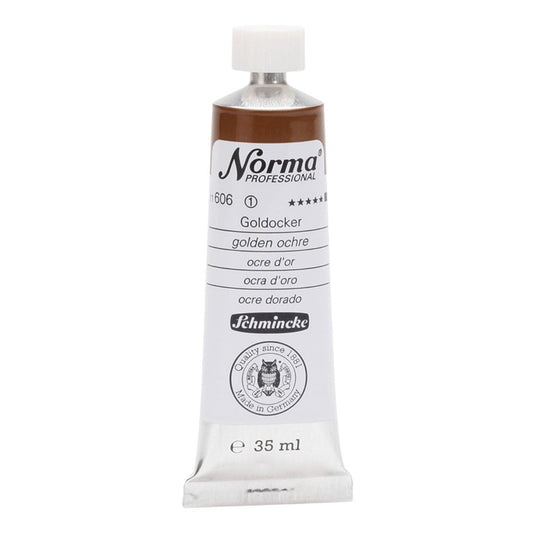 Tinta Óleo Schmincke Norma 35ml S1 606 Golden Ochre