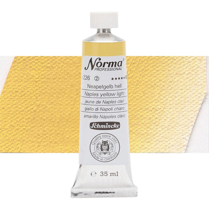 Tinta Óleo Schmincke Norma 35ml S2 226 Naples Yellow Light