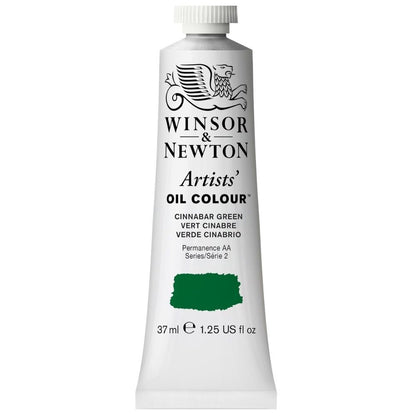 Tinta Óleo Artist 37ml Winsor & Newton S2 420 Cinnabar Green