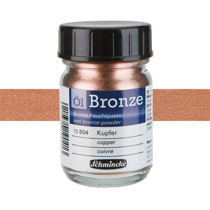 Pigmento Metálico Oil Bronze Schmincke 50ml Copper