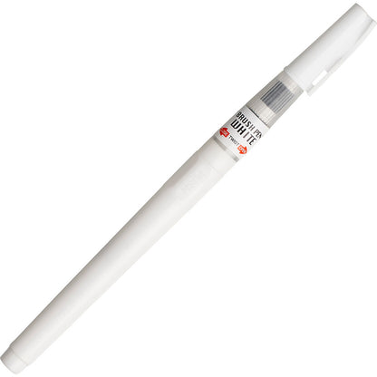Caneta Pincel Kuretake White