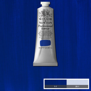 Tinta Acrílica Professional Winsor & Newton 60ml S5 180 Cobalt Blue Deep