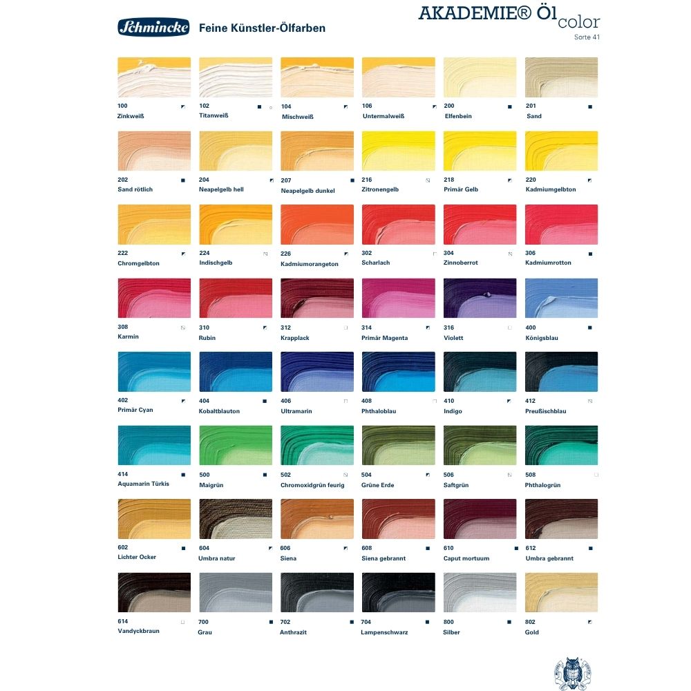 Tinta Óleo Schmincke Akademie 200ml