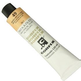 Tinta a Óleo Corfix 120ml 049 Amarelo Nápoles Carne