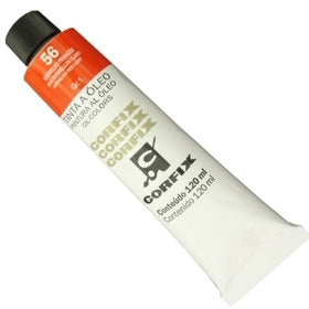 Tinta a Óleo Corfix 120ml 056 Vermelho Francês