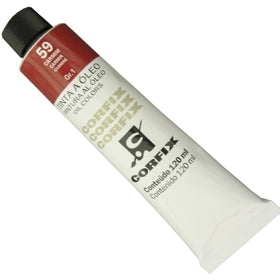 Tinta a Óleo Corfix 120ml 059 Carmim