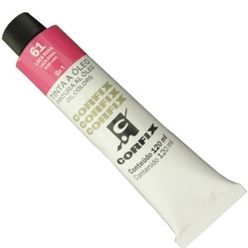 Tinta a Óleo Corfix 120ml 061 Laca Rosa