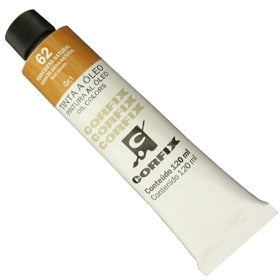 Tinta a Óleo Corfix 120ml 062 Terra Siena Natural