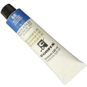 Tinta a Óleo Corfix 120ml 068 Azul Ultramar