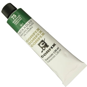 Tinta a Óleo Corfix 120ml 075 Verde Inglês