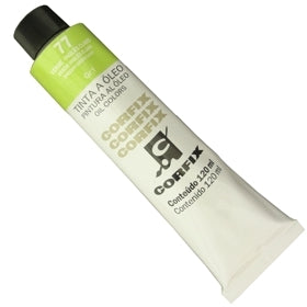 Tinta a Óleo Corfix 120ml 077 Verde Inglês Claro