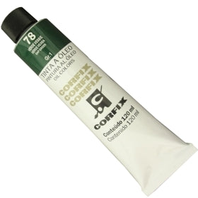 Tinta a Óleo Corfix 120ml 078 Verde Vessie