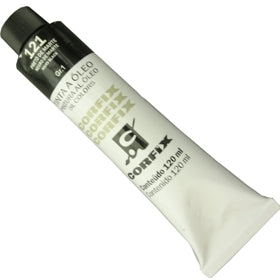 Tinta a Óleo Corfix 120ml 121 Preto de Marte