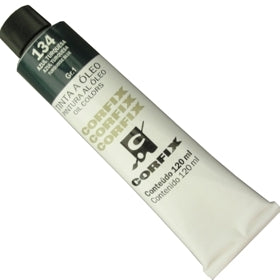 Tinta a Óleo Corfix 120ml 134 Azul Turquesa
