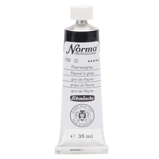 Tinta Óleo Schmincke Norma 35ml S1 706 Paynes Grey