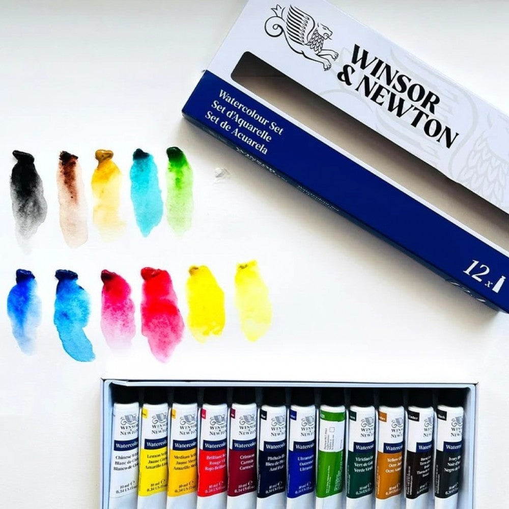 Estojo Tinta Aquarela Winsor & Newton Discover 10ml 18 Cores