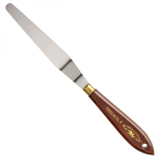 espátula de aço para pintura winsor & newton 05