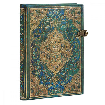 Paperblanks Turquoise Chronicles Capa Dura Mini Pautado