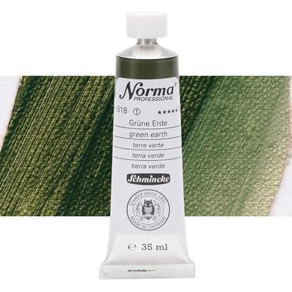 Tinta Óleo Schmincke Norma 35ml S1 518 Green Earth