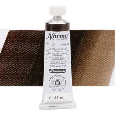 Tinta Óleo Schmincke Norma 35ml S1 626 Vandyke Brown