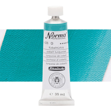 Tinta Óleo Schmincke Norma 35ml S3 426 Cobalt Turquoise