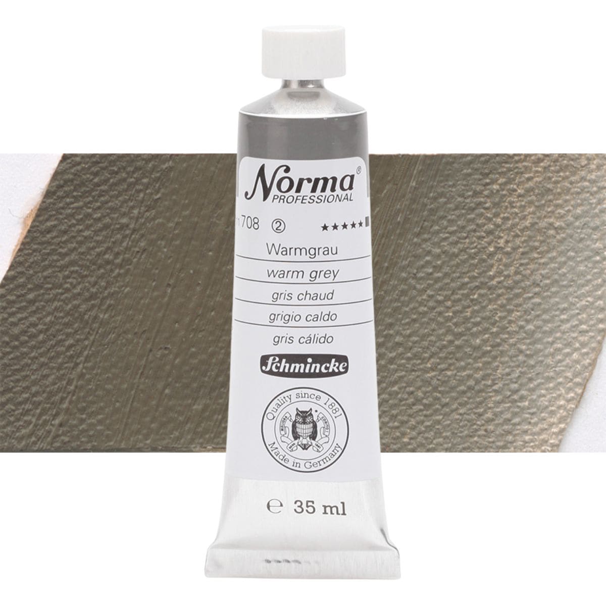 Tinta Óleo Schmincke Norma 35ml S2 708 Warm Grey