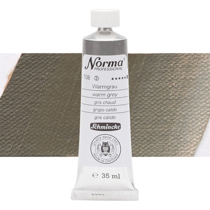 Tinta Óleo Schmincke Norma 35ml S2 708 Warm Grey