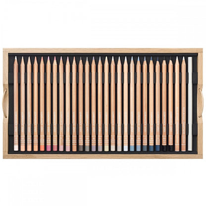 Lápis de Cor Caran d'Ache Luminance 100 Cores Caixa Madeira