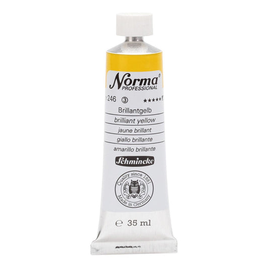 Tinta Óleo Schmincke Norma 35ml S3 246 Brilliant Yellow