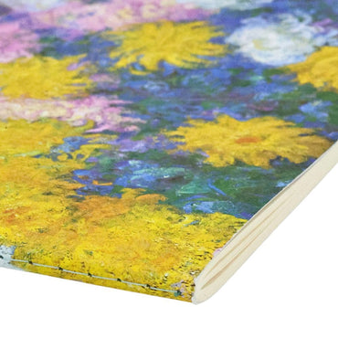 Paperblanks Cahiers Monet's Chryanthemums A4 Pautado