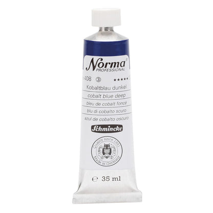 Tinta Óleo Schmincke Norma 35ml S3 408 Cobalt Blue Deep