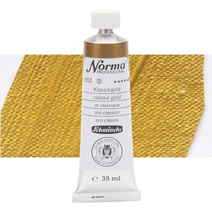 Tinta Óleo Schmincke Norma 35ml S2 802 Classic Gold