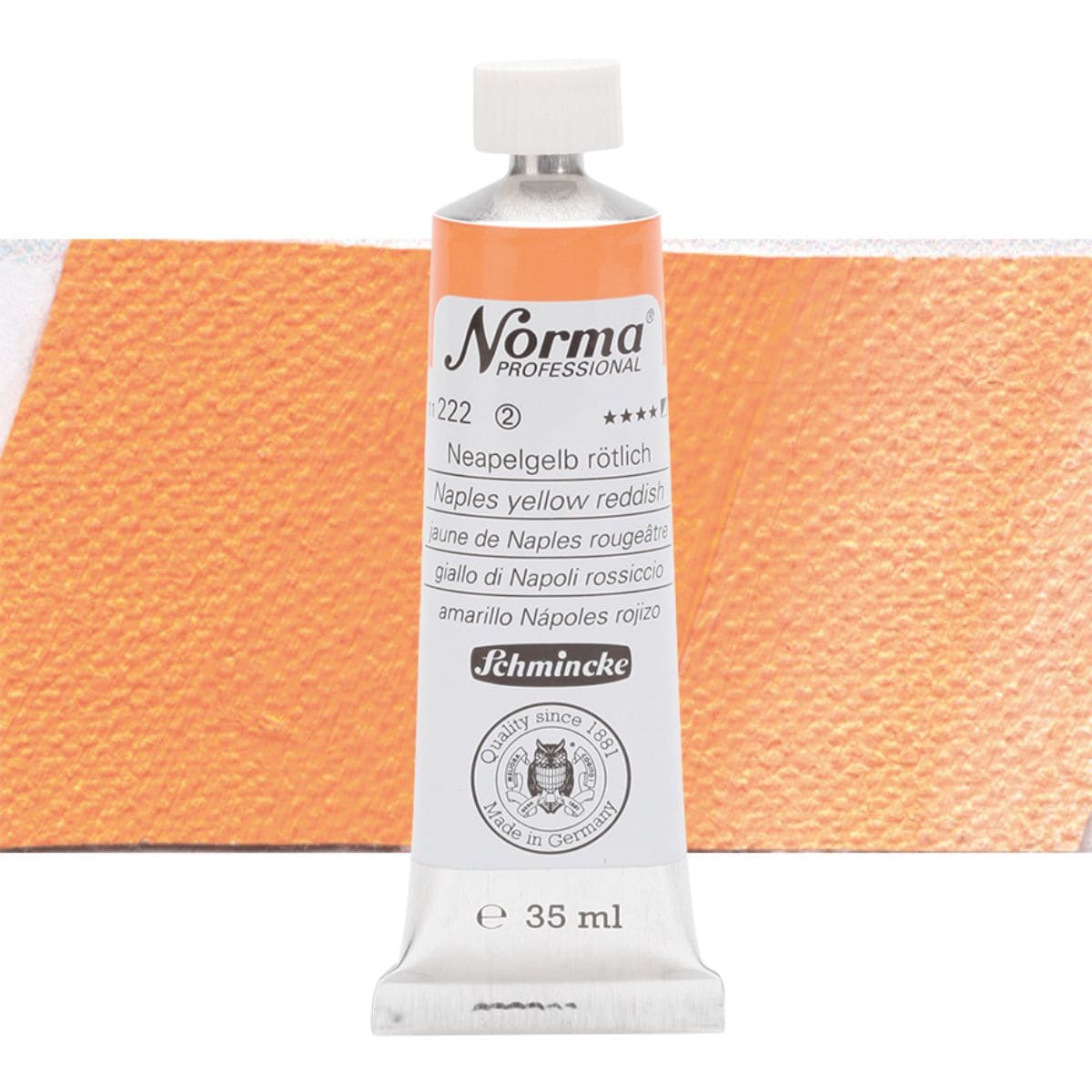 Tinta Óleo Schmincke Norma 35ml S2 222 Naples Yellow Reddish