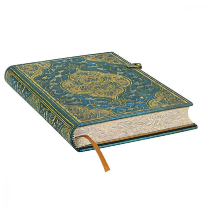 Paperblanks Turquoise Chronicles Capa Dura Midi Pautado