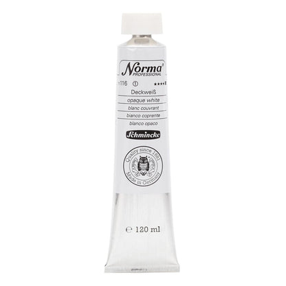 Tinta Óleo Schmincke Norma 120ml S1 116 Opaque White