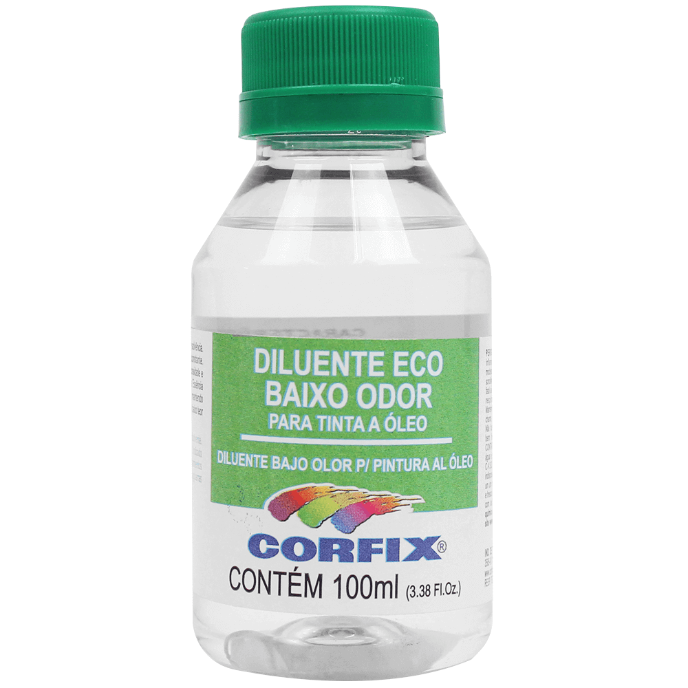 Diluente Eco Corfix 100ml Solvente sem cheiro