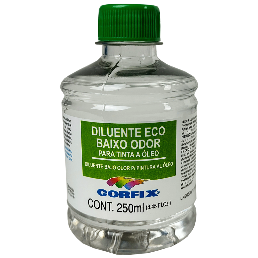 Diluente Eco Corfix 250ml Solvente sem cheiro