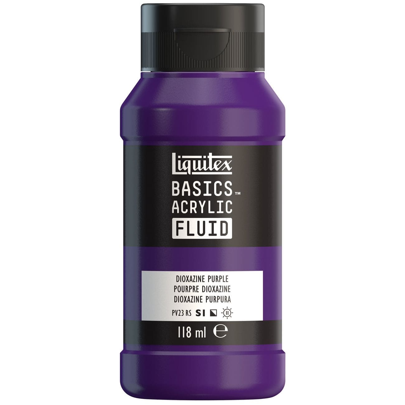 Tinta Acrílica Liquitex Basics Fluída 118ml Dioxazine Purple