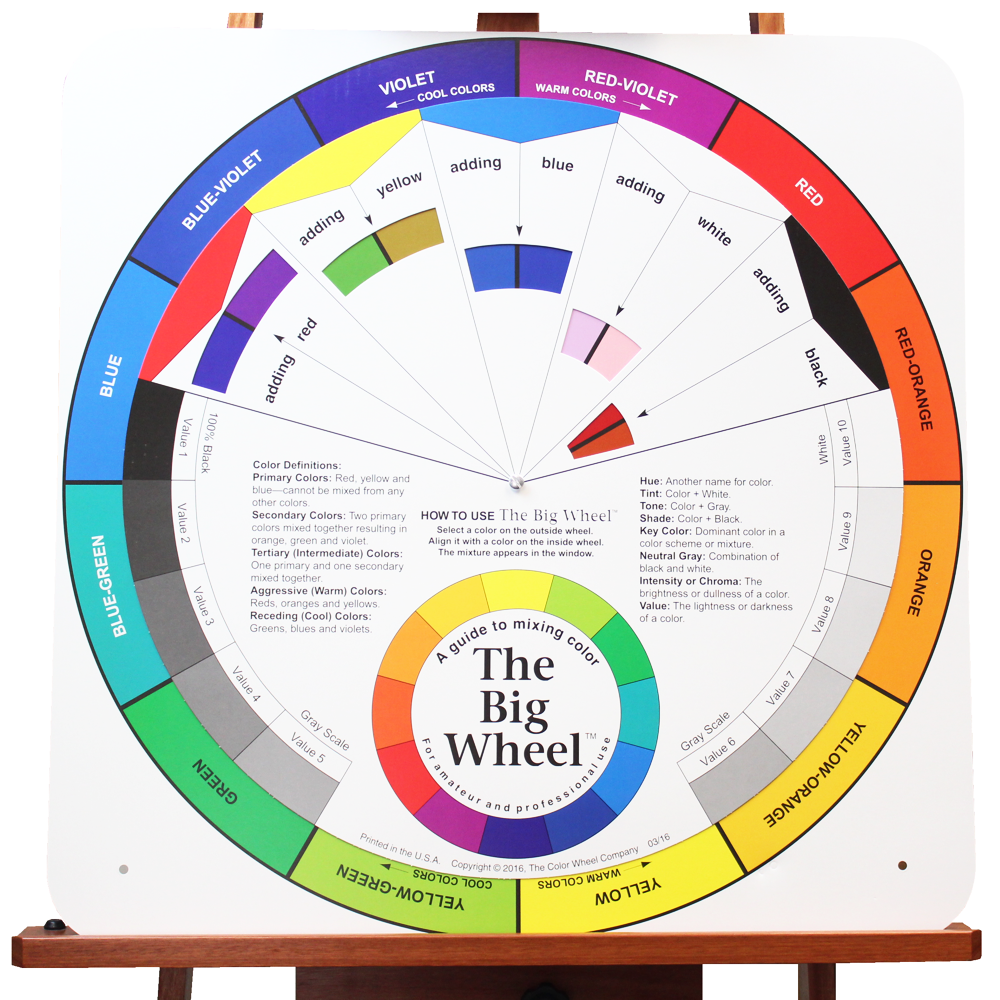 Circulo Cromático Cores Gigante 63,5