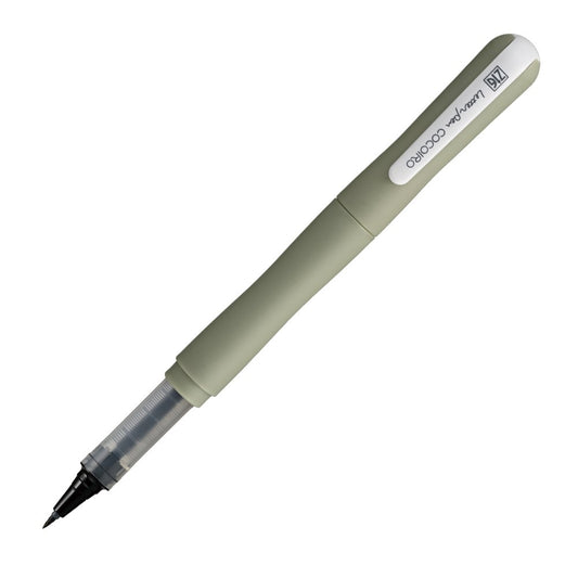 Caneta Letter Pen Cocoiro Kuretake Extra Fina Smoky Olive