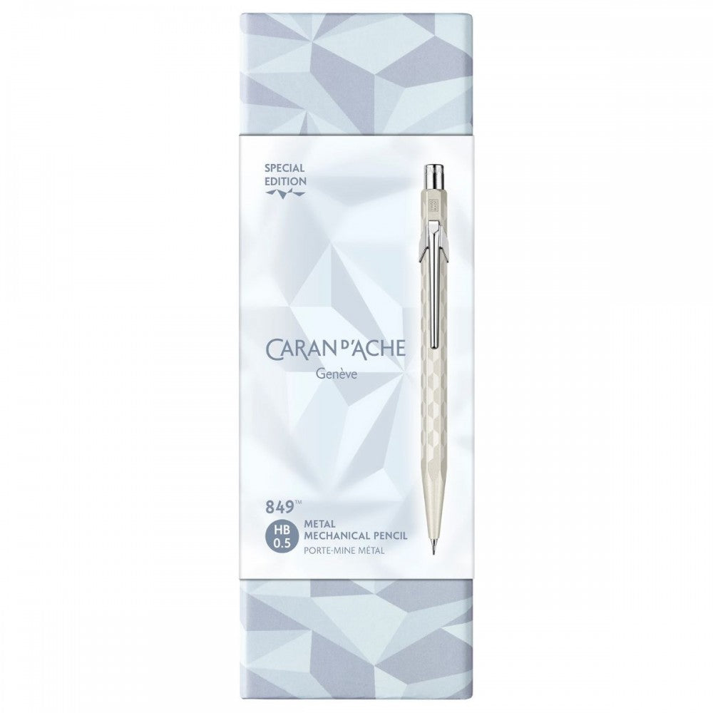 Lapiseira Caran d'Ache 0.5mm Alpine Frost White