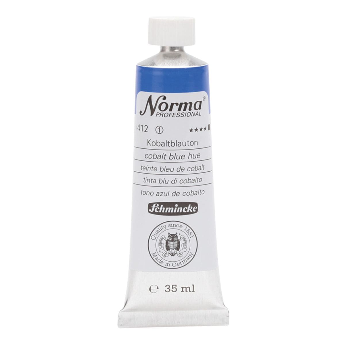 Tinta Óleo Schmincke Norma 35ml S1 412 Cobalt Blue Hue