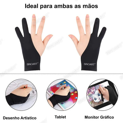 Luvas Para Desenho Sinoart