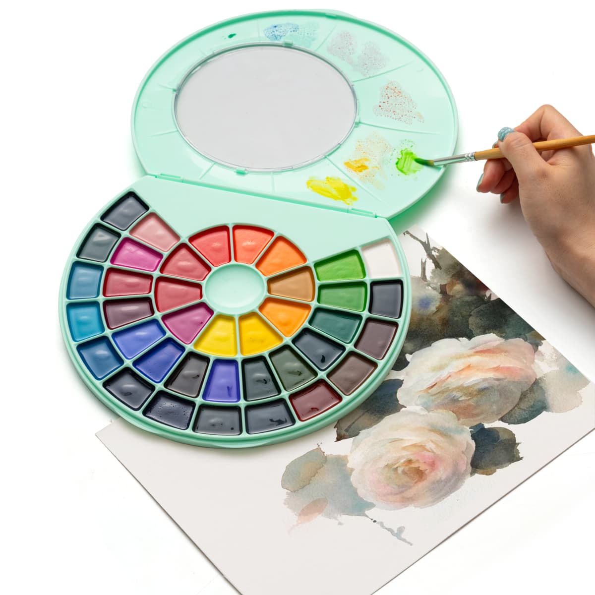 Aquarela Himi 38 Cores Úmidas