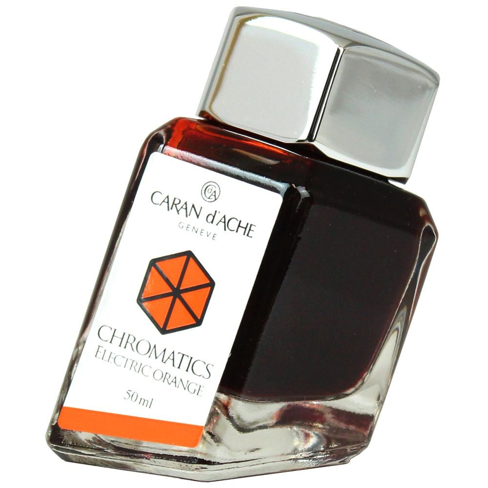 Tinta Para Tinteiro Chromatics Caran d'Ache Eletric Orange 50ml