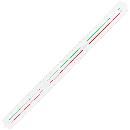 Escalímetro Triangular Trident 30cm - 02