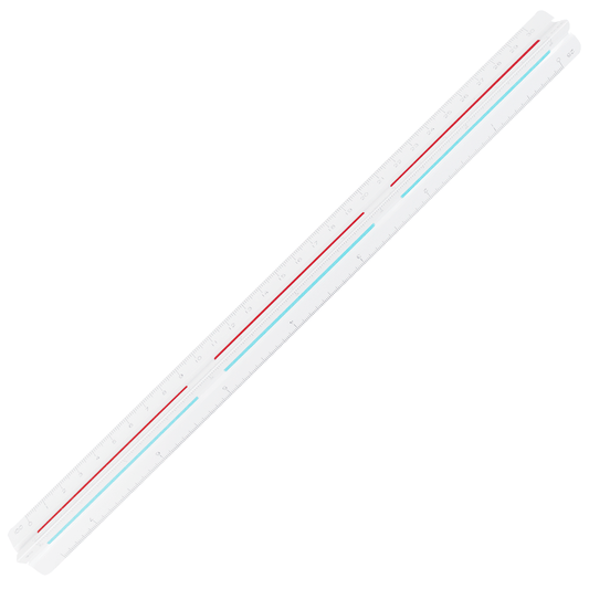 Escalímetro Triangular Trident 30cm - 03